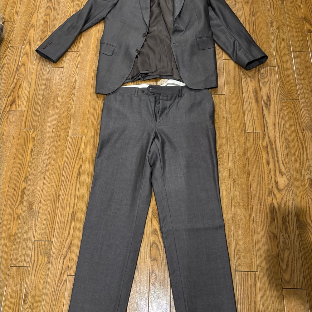 Canali Charcoal Gray Suit